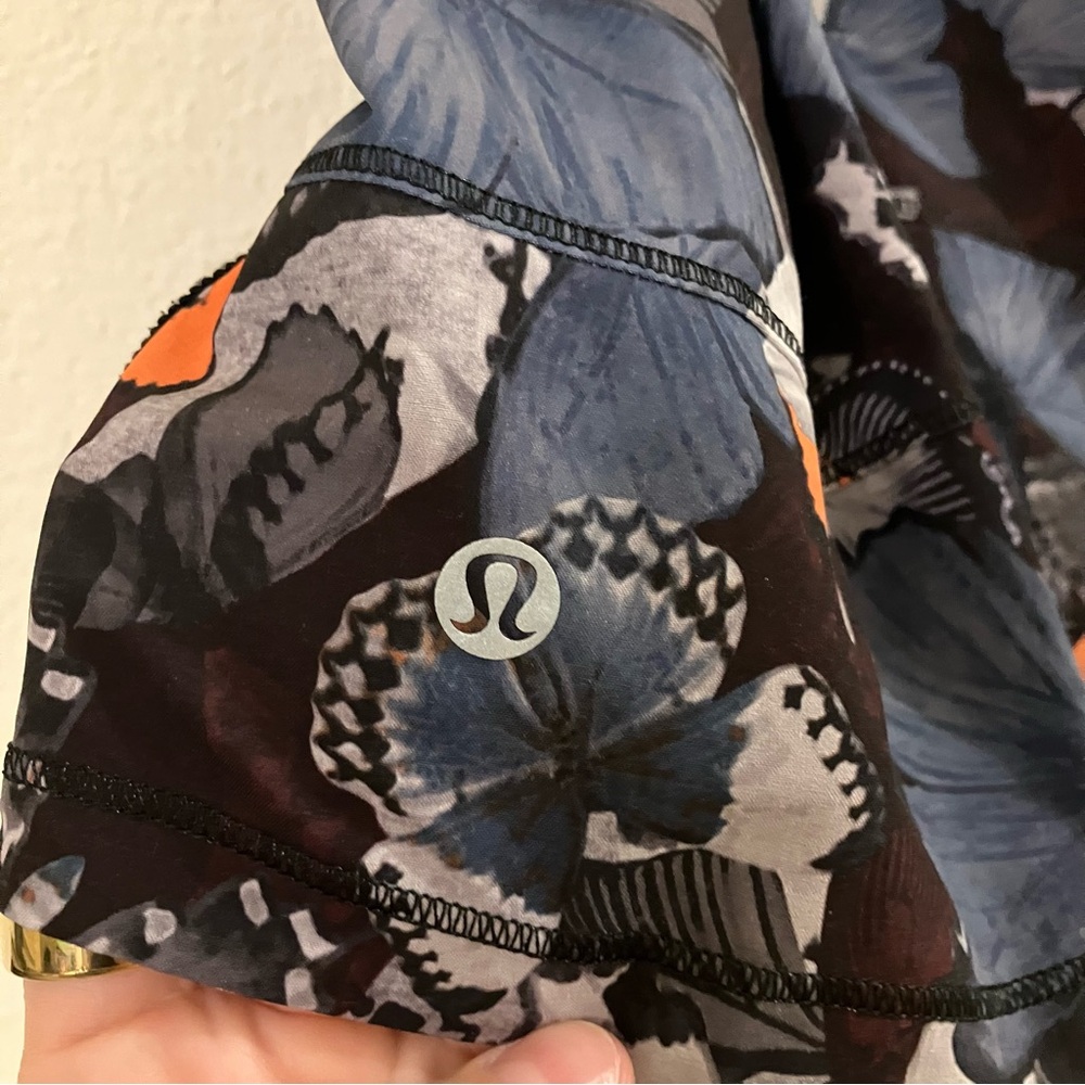 lululemon athletica Black and Orange Butterfly Mini Skirt - Picture 3 of 5